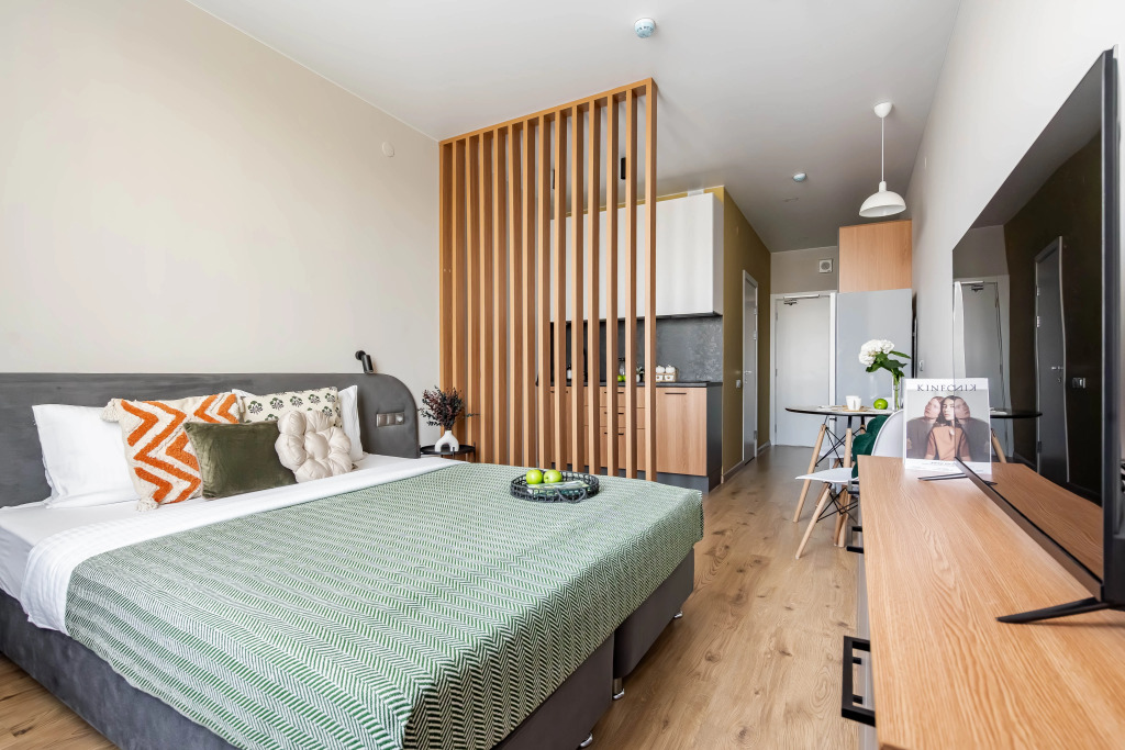 Фотография квартиры Апартаменты Вудгрей Home Apart по Дороге на Турухтанные Острова