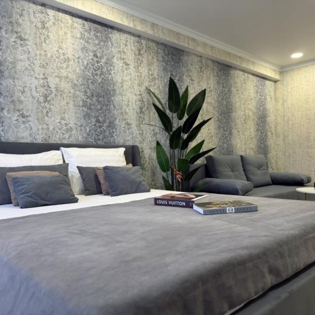 Фотографии квартиры 
            Апартаменты Апартамент Атмосфера - Люкс с дизайнерским ремонтом