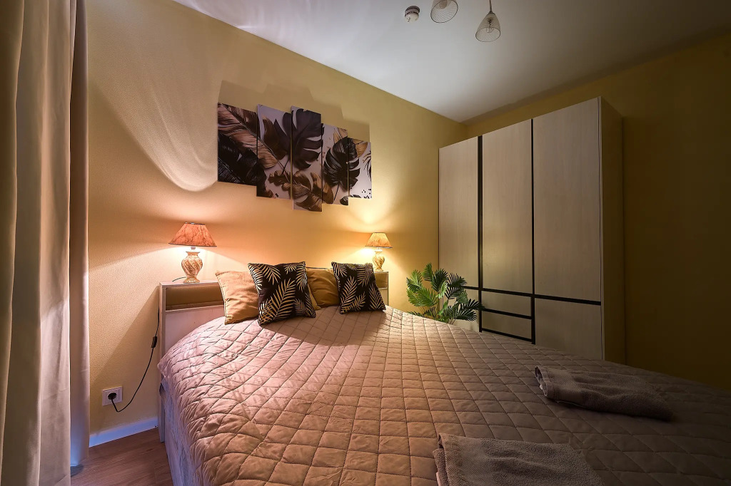 Фотография квартиры Квартира Уютная евродвушка с кроватью и диваном