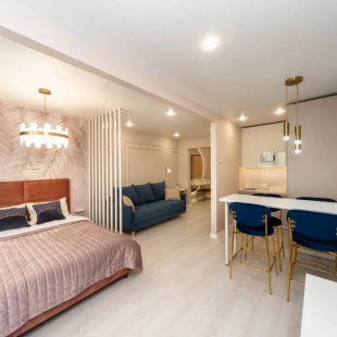 Фотография квартиры Квартира с дизайнерским ремонтом для 4 человек на Киренского 35