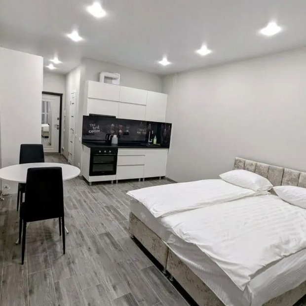 Фотографии квартиры 
            Апартаменты RentHome студия Сияние на Южном шоссе у ТЦ Амбар