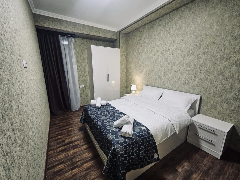 Фотография квартиры Квартира в центре с 1 спальней и кухней-гостиной 6 этаж