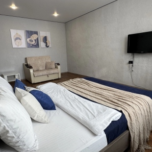 Фотография квартиры Апартаменты Ассорти на 10 Этаже с Потрясающим Видом на Реку Обь