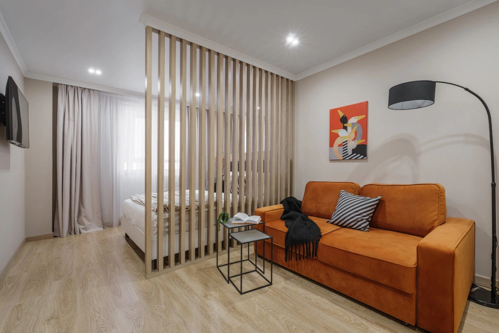 Фотография квартиры Апартаменты VEROM  в домe БИЗНЕС-КЛAСCА ЖK Aтлант в ЦEНTPЕ города