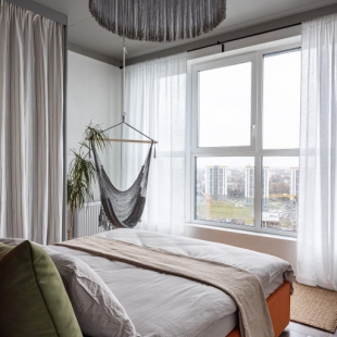 Фотография квартиры Квартира Двухкомнатная с концептуальным дизайном