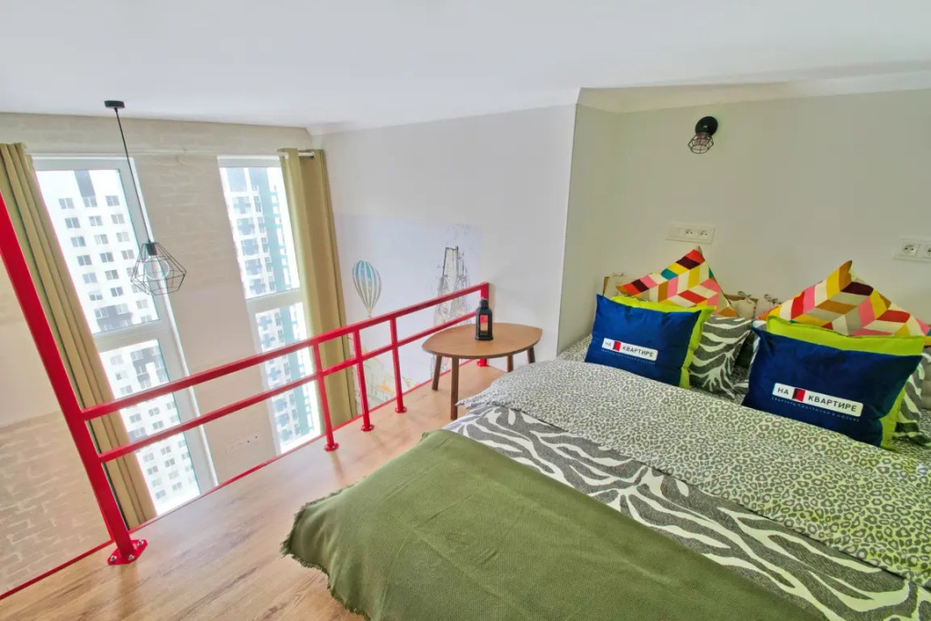 Фотография квартиры Апартаменты Двухуровневые Улучшенные Панорамные в ЖК Спутник