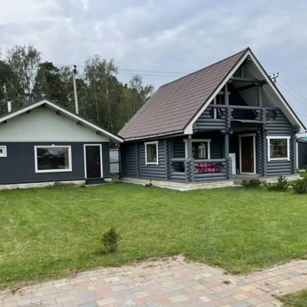 Фотографии Коттеджа 
            Частный дом Деревянный дом с русской баней