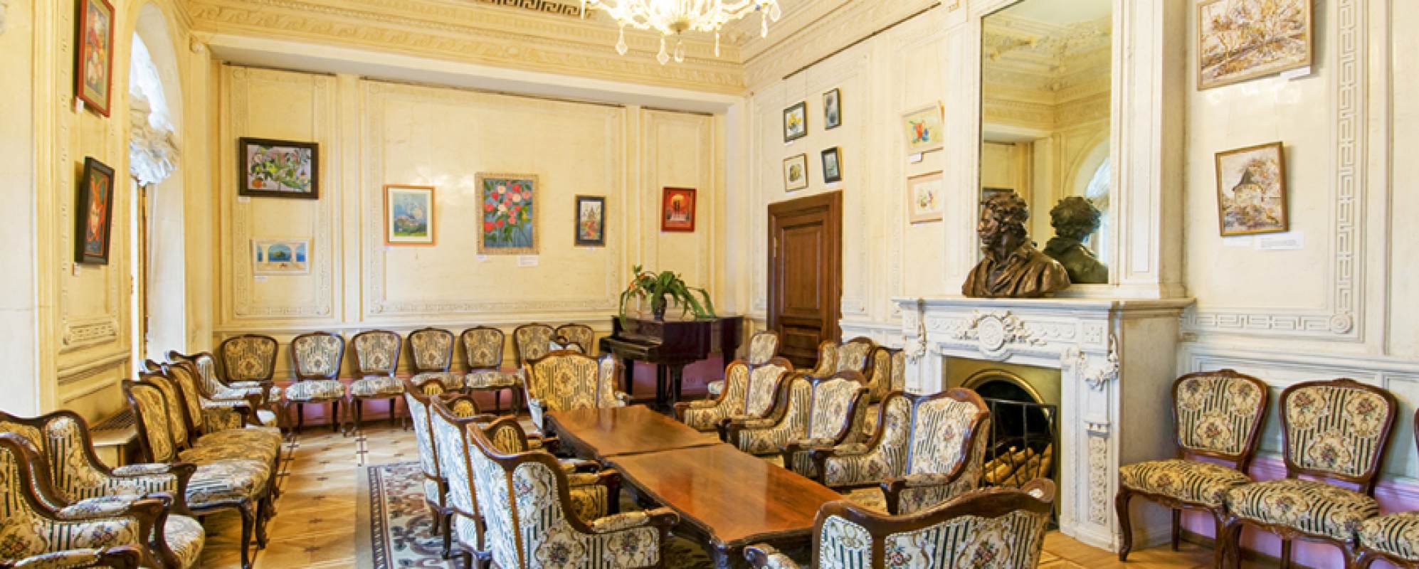 Фотографии конференц-зала ЦДЖ Каминный зал