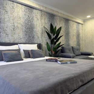 Фотография квартиры Апартаменты Апартамент Атмосфера - Люкс с дизайнерским ремонтом