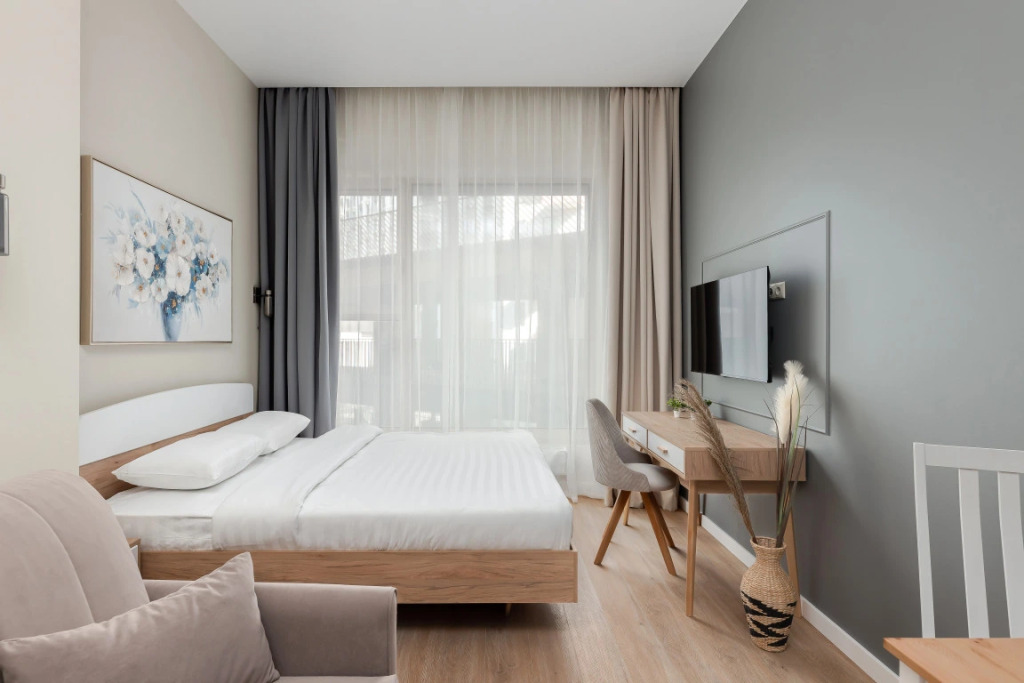 Фотография квартиры Апартаменты Knokey Народное Ополчение Четырёхместные