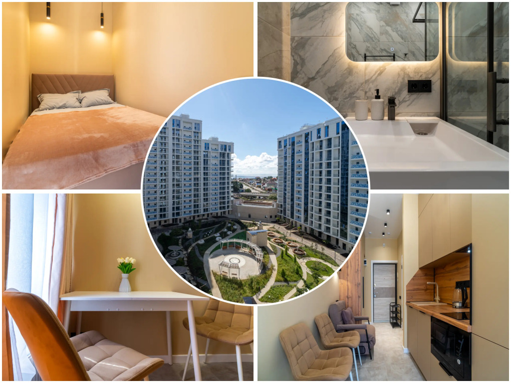 Фотография квартиры Квартира Компактная студия с видом на море