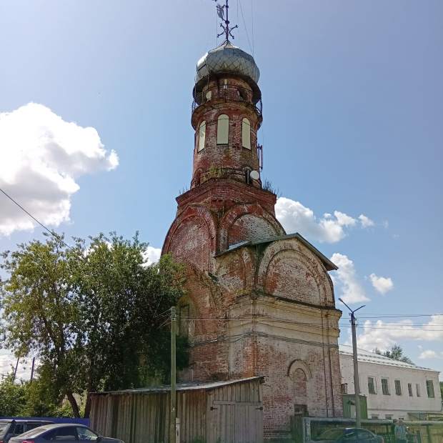 Фотография храма Колокольня церкви Митрофания Воронежского