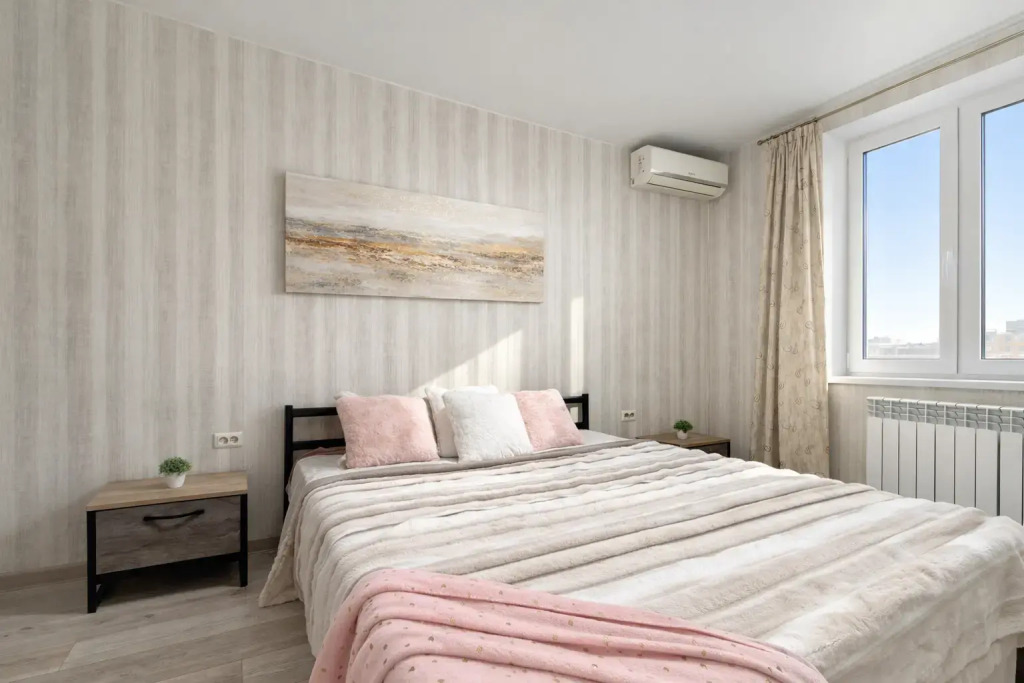 Фотография квартиры Квартира светлая просторная (65 м²) с дизайнерским интерьером