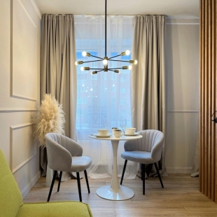 Фотография квартиры Квартира Мемфис-студия от Vitamia art в премиум ЖК