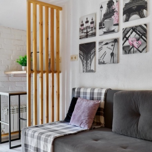 Фотография квартиры Апартаменты Rush in Aparts в Историческом Центре с Мини-кухней и Парковкой