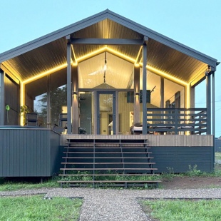 Фотография Коттеджа Частный Дом с Сауной у Купелью в 300 Метрах от Водохранилища