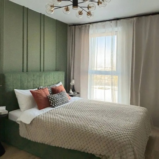 Фотография квартиры Апартаменты Изысканная Евродвушка в Неоклассическом Стиле для 4-х Гостей