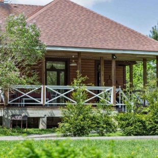 Фотография Коттеджа Частный дом Двухуровневый коттедж с открытой террасой