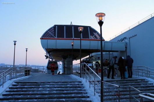 Фотографии достопримечательности 
            Нижегородская канатная дорога. Станция Борская