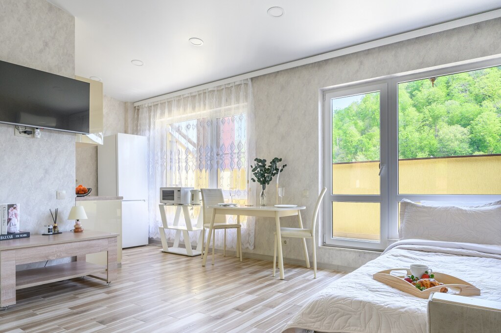 Фотография квартиры Студия с террасой и видом на горы. Кватро 150