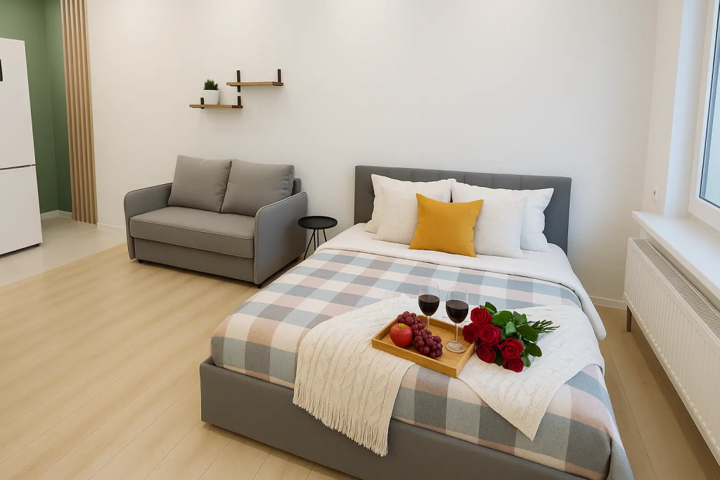 Фотография квартиры Квартира V-GOSTi Дизайн под Облаками у парка Гагарина