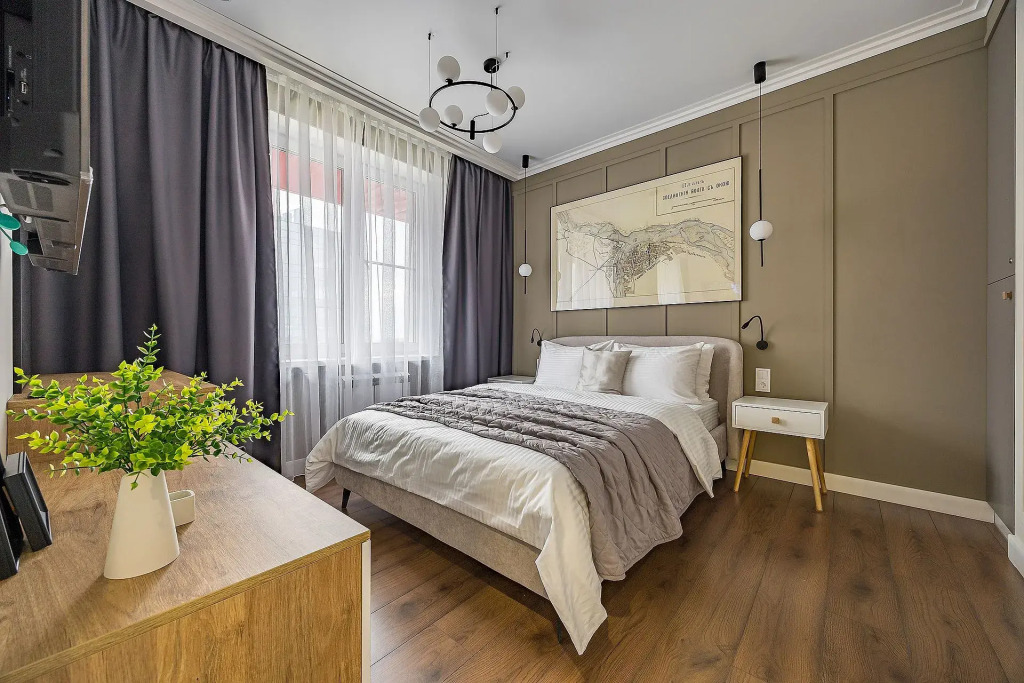 Фотография квартиры Квартира двухкомнатная в центре на ул.Большая Покровская. "Сова-Дом".