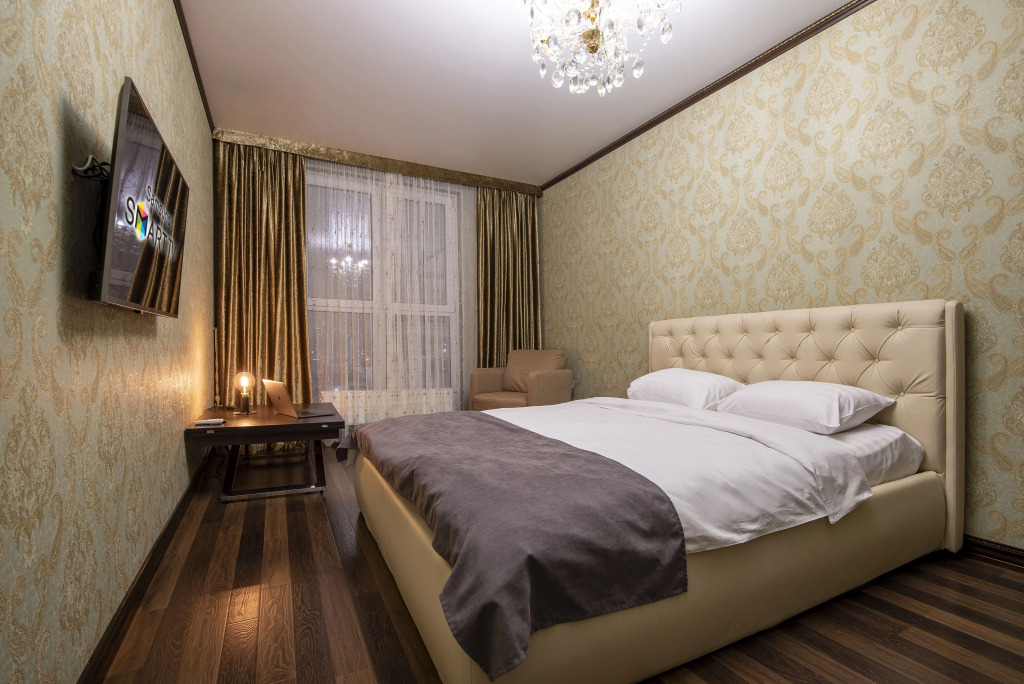 Фотография квартиры Апартаменты в Центре Краснодара  ЖК Большой Комфорт для Бизнеса и Отдыха  Xiaomi TV Заселение Круглосуточно by Depart Apart