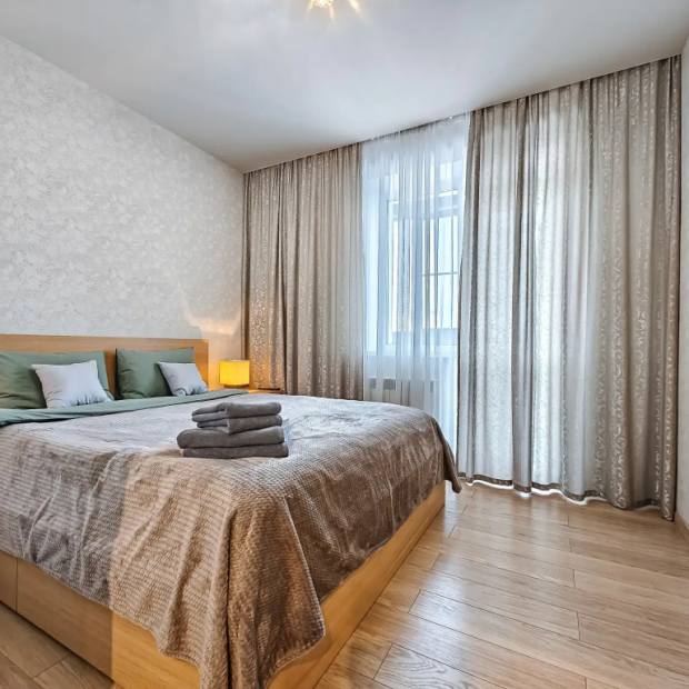 Фотографии квартиры 
            Апартаменты Двухкомнатные Stepanenkov на Серебряных Ключах 6