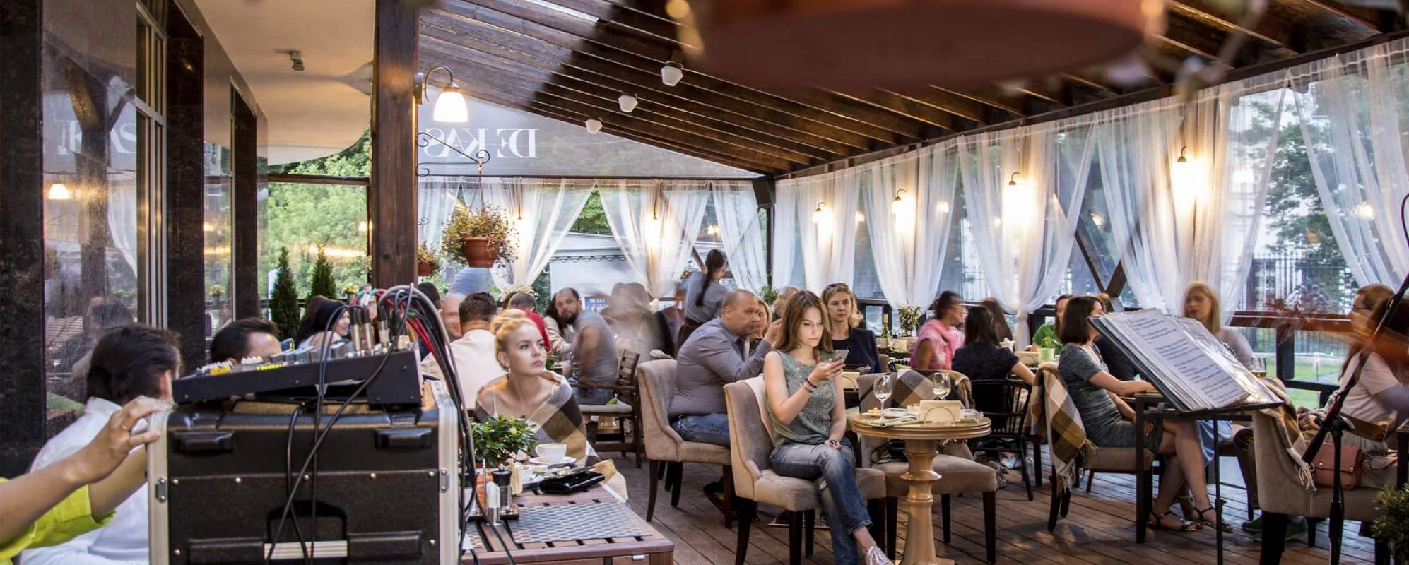 Фотографии летней террасы De Kas Летняя вернда