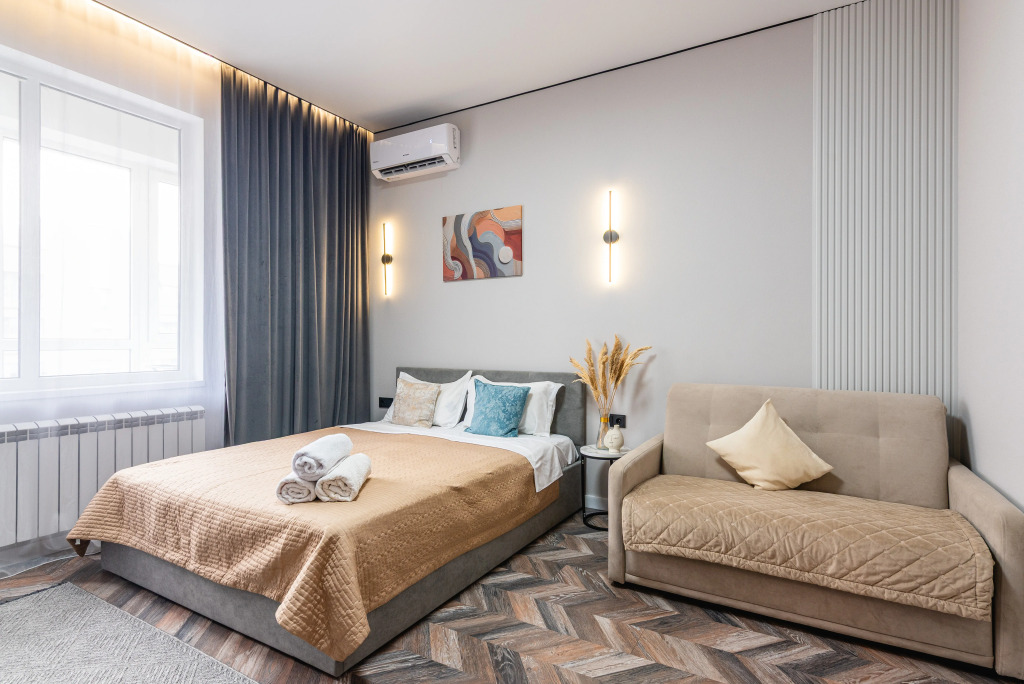 Фотография квартиры Апартаменты Студия Bounty рядом с ТРЦ Мега Парк (197)