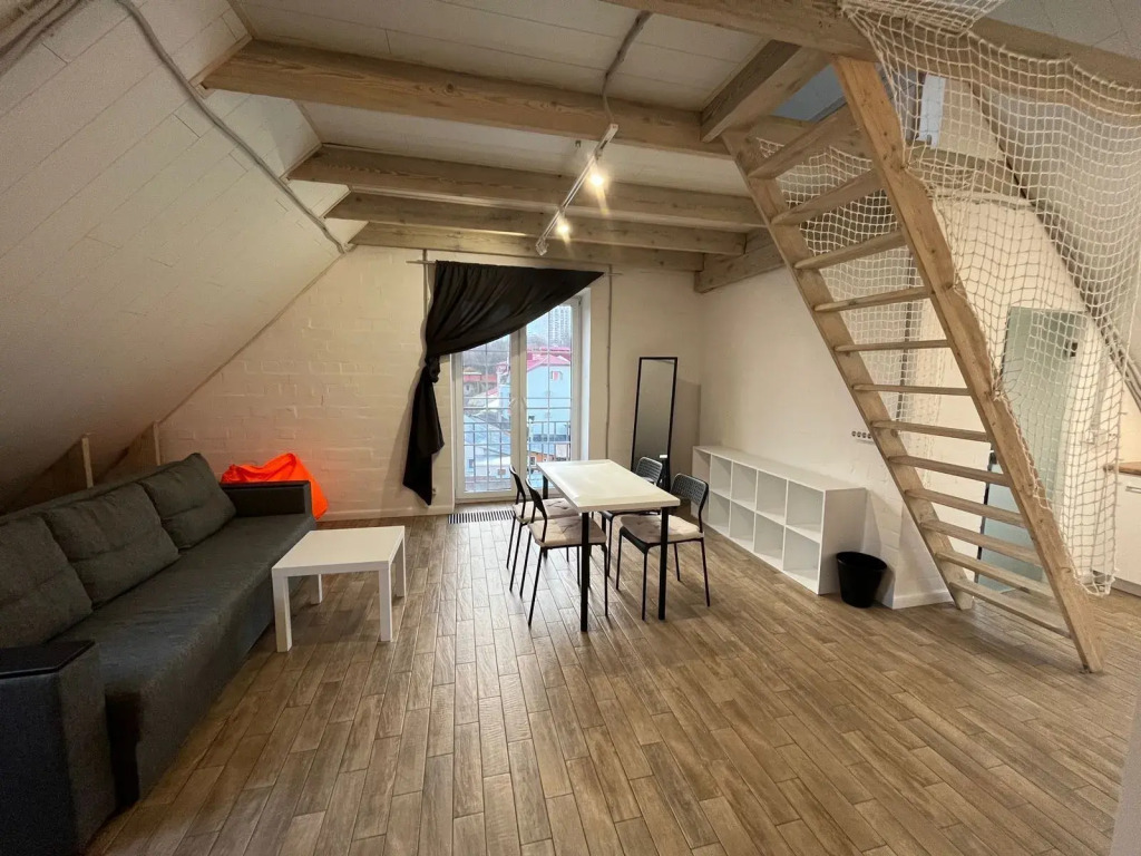 Фотография квартиры Квартира на мансардном этаже