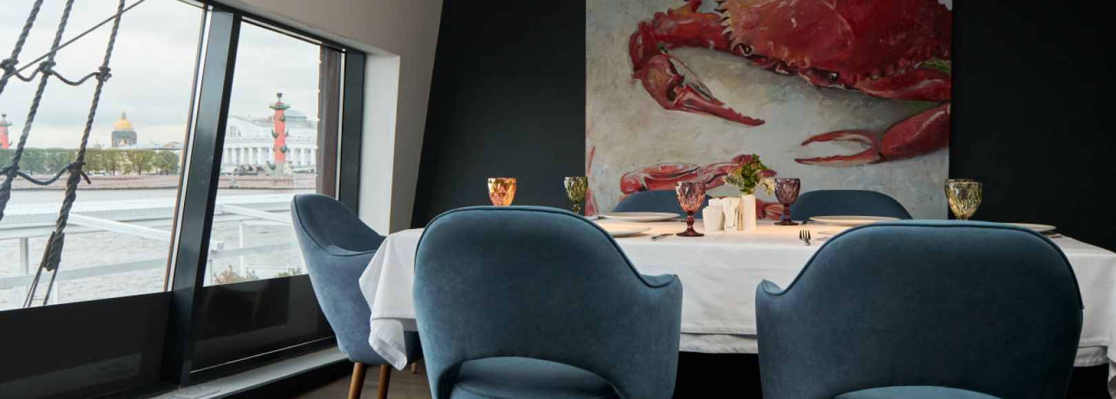 Фотография банкетного зала Ресторан-корабль Магадан