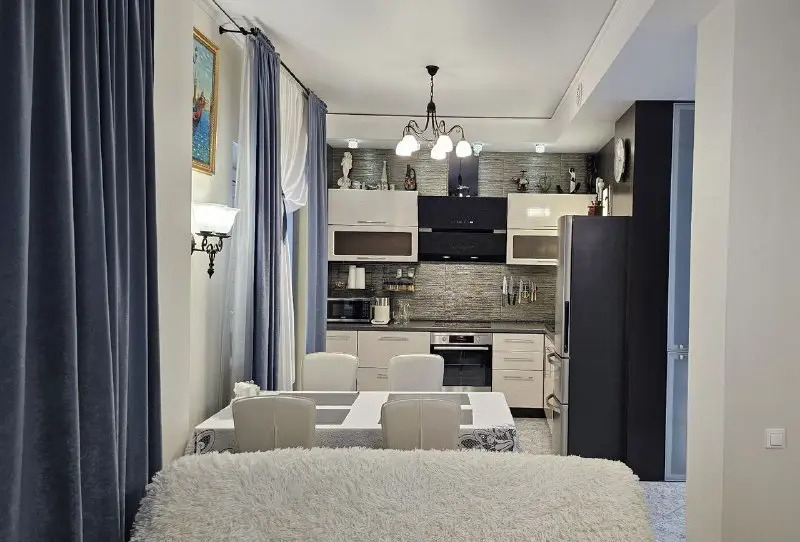 Фотография квартиры Квартира Стильная студия в  ЖК Магеллан Чистопольская 36 рядом с  аквапарком  и чашей