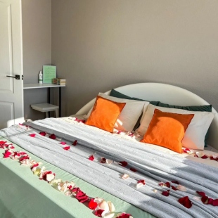 Фотография квартиры Квартира с круглой кроватью