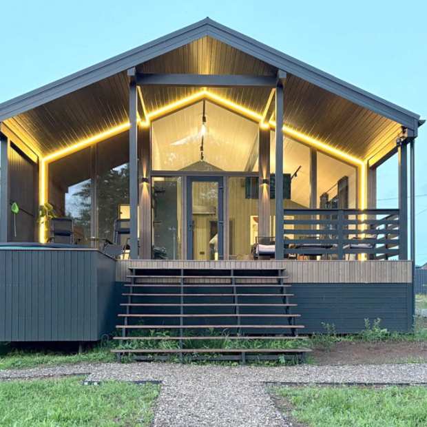 Фотографии Коттеджа 
            Частный Дом с Сауной у Купелью в 300 Метрах от Водохранилища