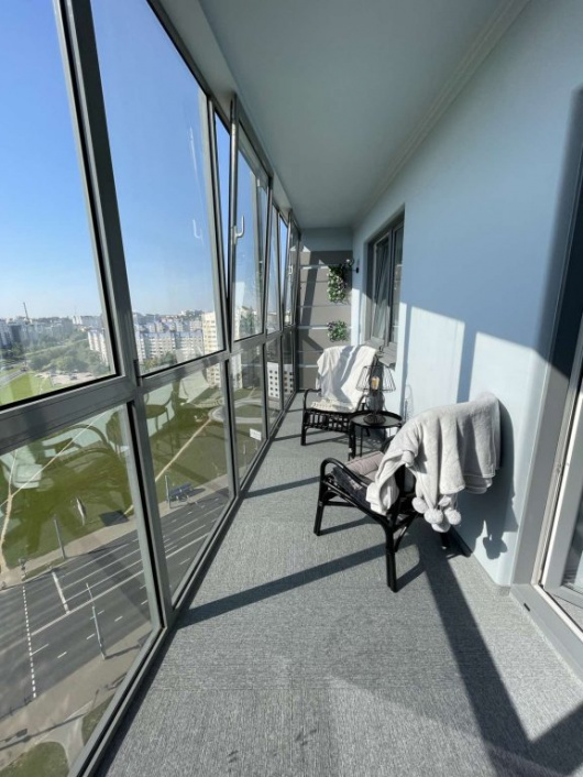 Фотографии квартиры 
            Апартаменты возле «Тринити» панорамный вид с 17 этажа