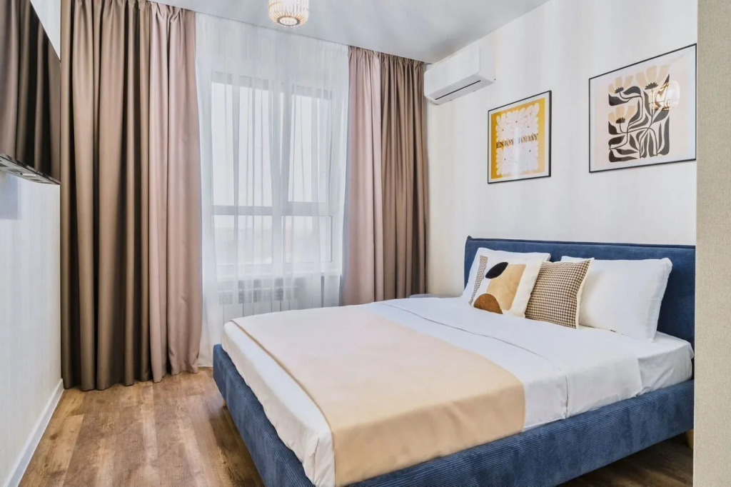 Фотография квартиры Квартира дизайнерская евродвушка с видом на реку