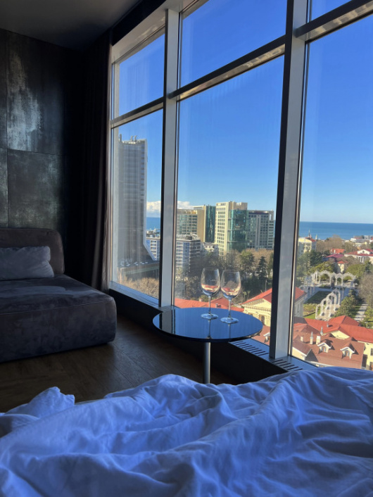 Фотографии квартиры 
            Апартаменты Panorama Room Sochi