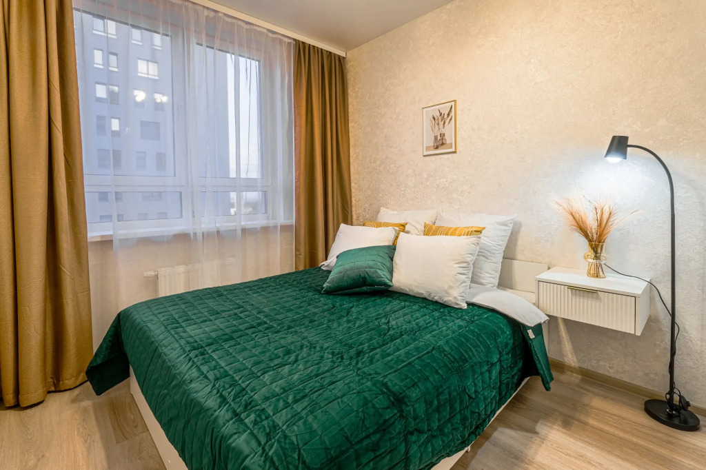 Фотография квартиры Апартаменты 2 к. iZi Apart рядом с аквапарком. ЖК Зенит