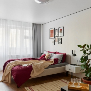 Фотография квартиры Апартаменты Белые цветы Абсалямова, у Чаши и станции метро