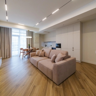 Фотография квартиры Апартаменты Новые 2-к апарты на первой линии в центре 2025, вид на море