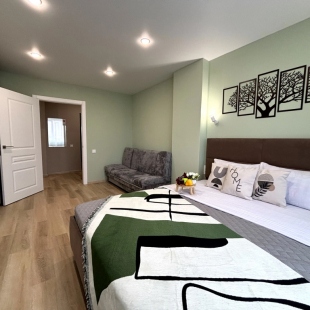 Фотография квартиры Квартира Новая просторная квартира до 4 гостей