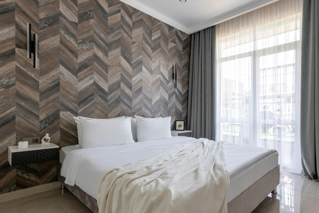 Фотография квартиры Апартаменты RED APARTMENTS Арт Лайт Сити апартамент Коэльо