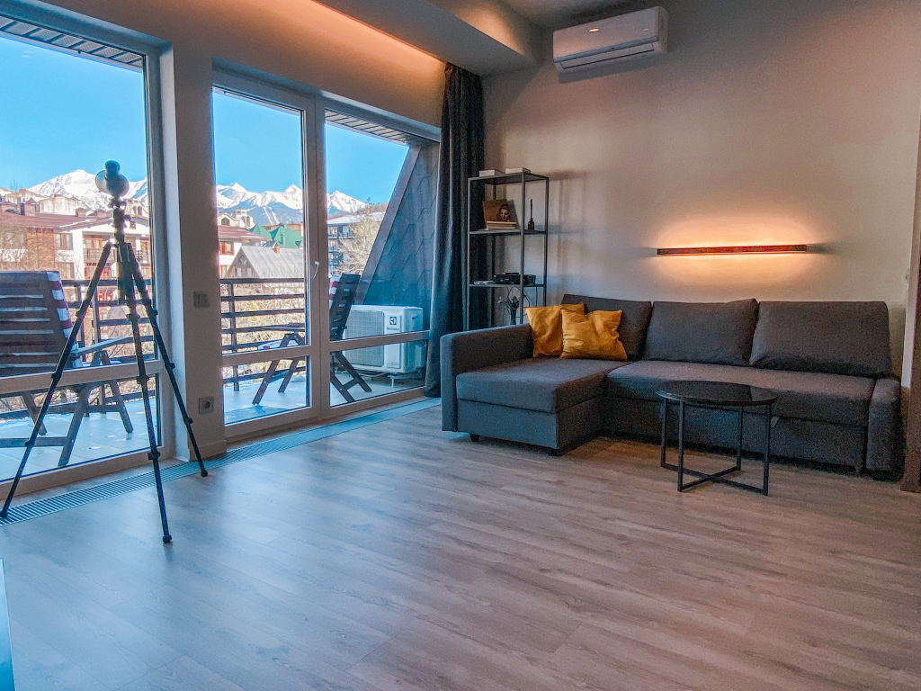 Фотография квартиры Студия с террасой с панорамным видом на горы