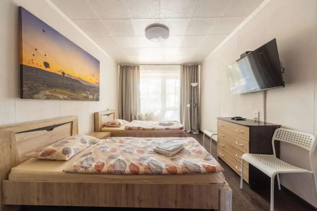 Фотография квартиры Апартаменты Двухкомнатные Семейный план 2