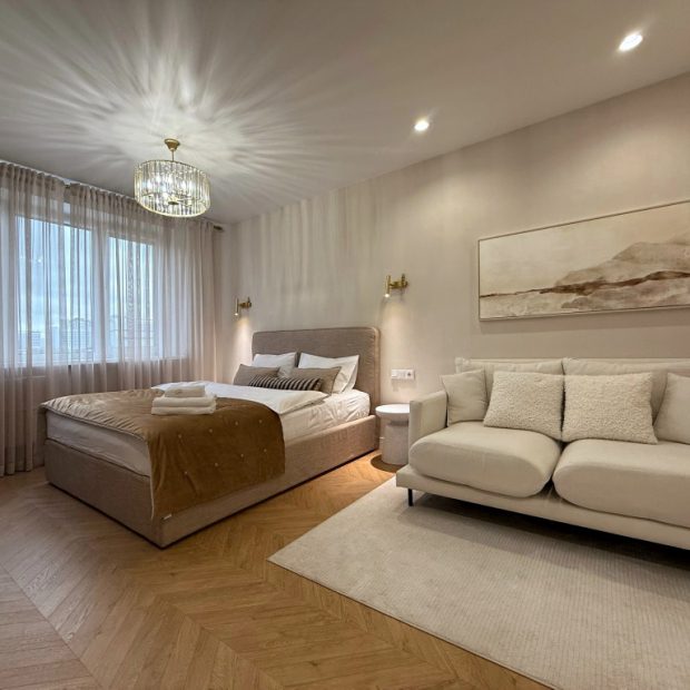 Фотографии квартиры 
            Апартаменты 2-комнатные HomeApart Сурганова, 80