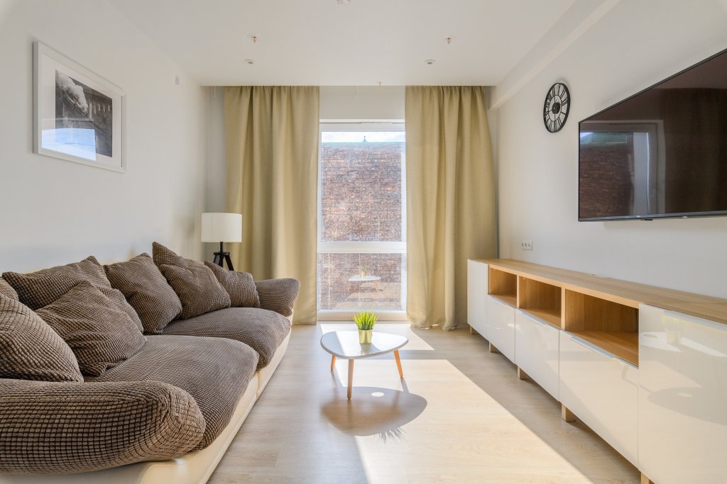 Фотография квартиры Апартаменты Apartico в Центре Города 2 Отдельные Спальни в Современном ЖК