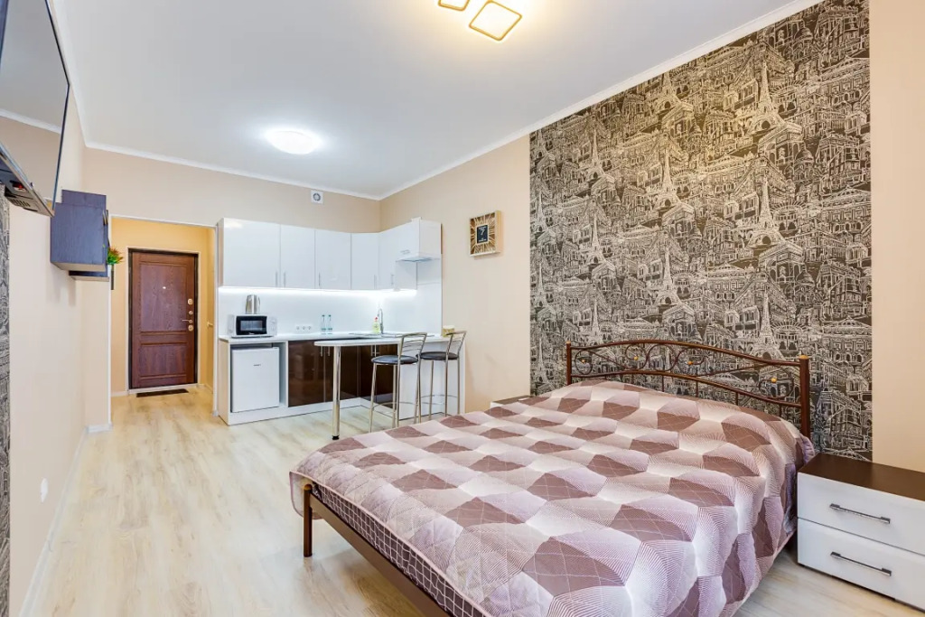 Фотография квартиры Апартаменты Никольские Коричневая Студия