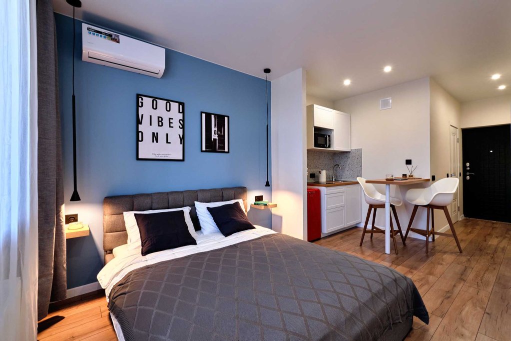 Фотография квартиры Апартаменты Современная Студия Happy возле ВКК Экспоград