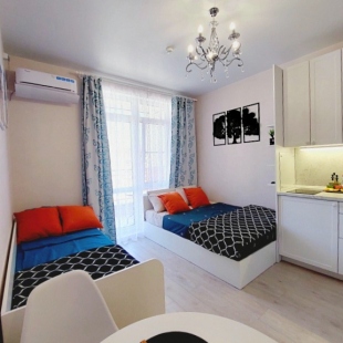 Фотография квартиры Квартира Уютная студия с террасой в ЖК Холидэй Хаус